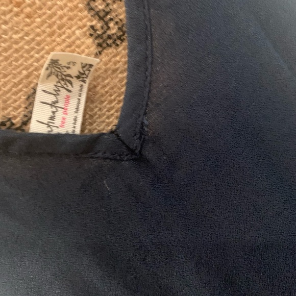 Free People embroidered Aida slip dress size small - Picture 4 of 6